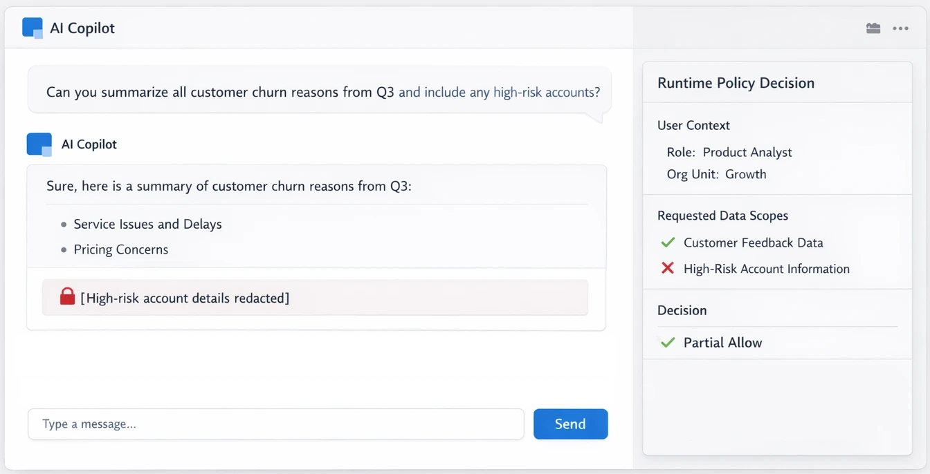 Use-case 1: Internal AI copilot dashboard